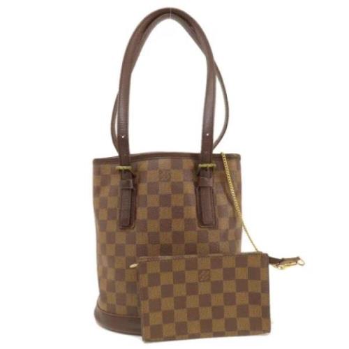 Pre-owned Canvas louis-vuitton-tasker