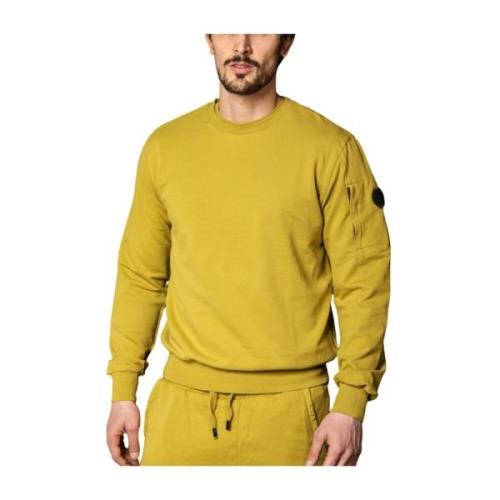 Luksus Bomuld Hoodie Lime Grøn