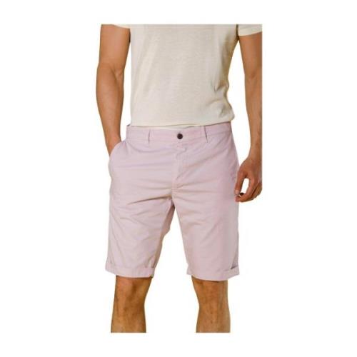 Stretch Gabardine Chino Bermuda Shorts