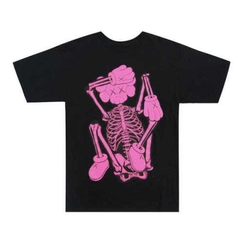 Begrænset udgave Skeleton Fiction T-shirt Pink