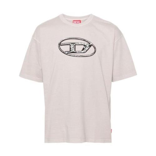 Pink Jersey Crew Neck Logo T-shirt