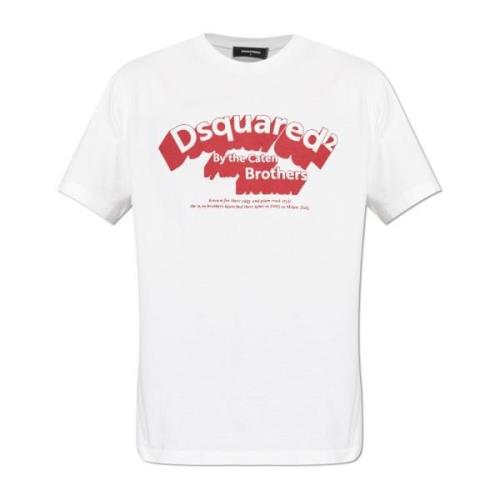 T-shirt med logo