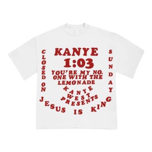 Kanye West JIK III T-Shirt Hvid