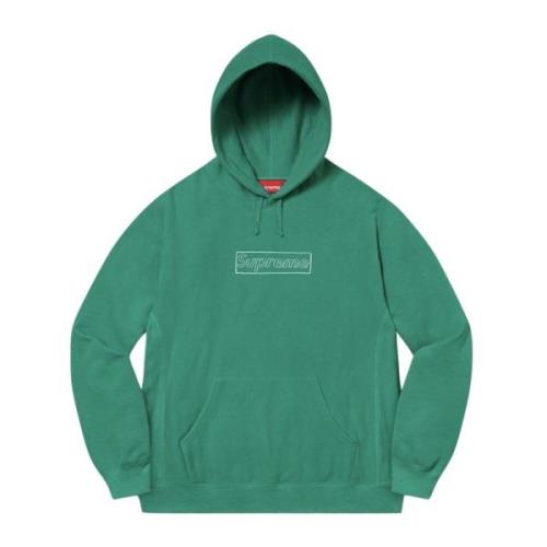 Begrænset udgave Box Logo Hoodie Light Pine