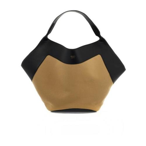 Lotus Canvas Tote Bag