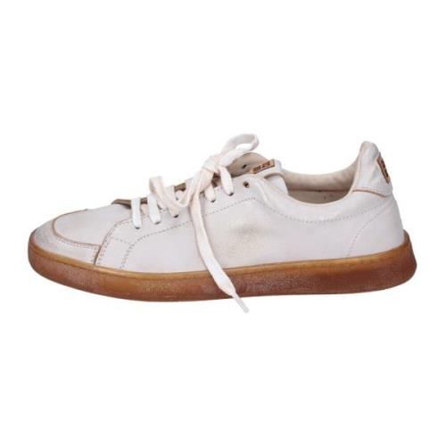 Vintage Læder Dame Sneakers