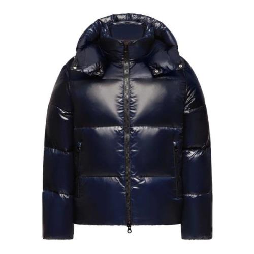 Kort Dunjakke Navy AW22