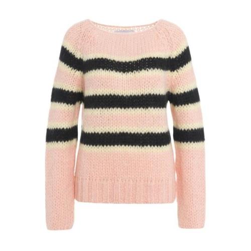 Pink Mohair Striktrøje AW24