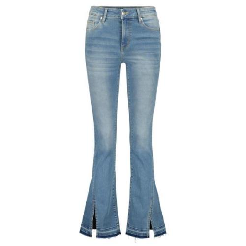 Bootcut Jeans med Split Hem