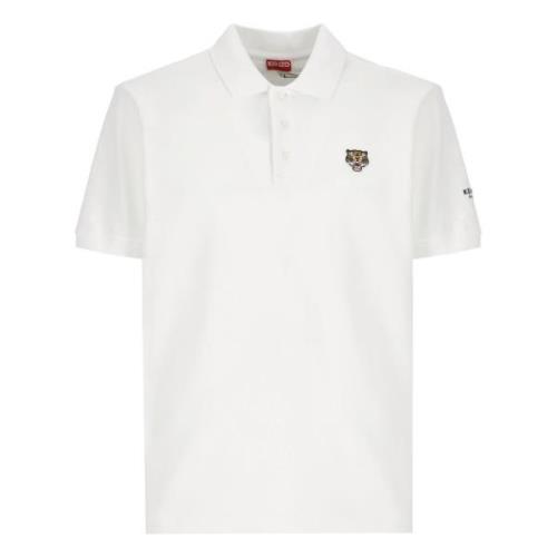 Lucky Tiger Polo Shirt Hvid