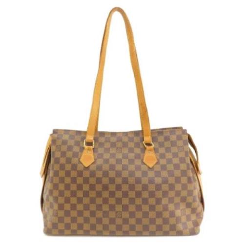 Pre-owned Canvas louis-vuitton-tasker