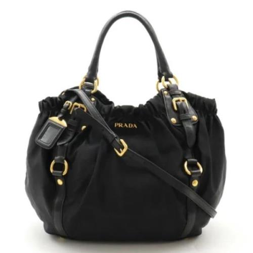 Pre-owned nylon prada-tasker