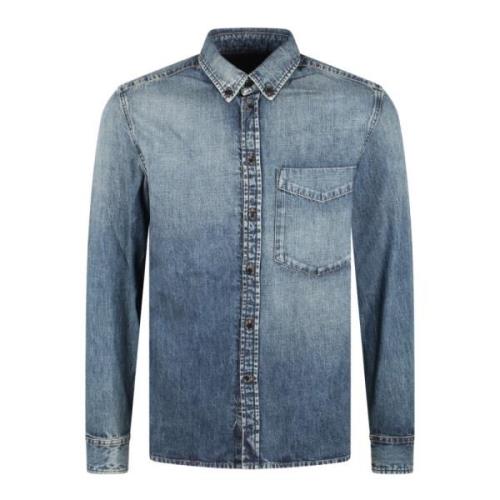 Blå Denim Sebastian Skjorte FW24