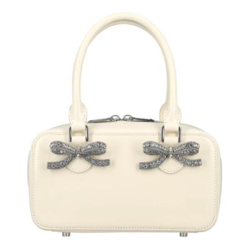 Krystal Bue Mini Tote Taske Creme