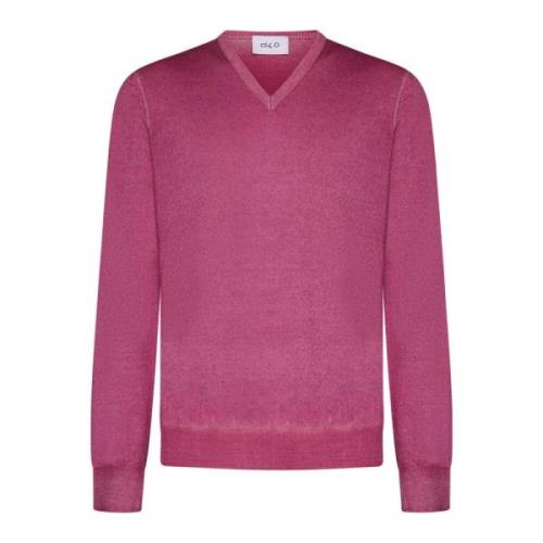 Fuchsia Uld Crew-Neck Jumper