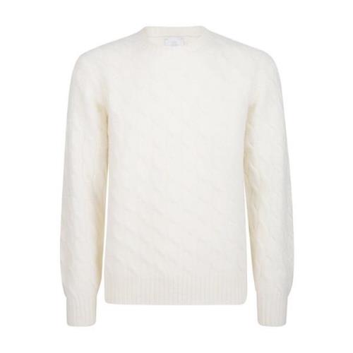 Flettede Uld Cashmere Sweater