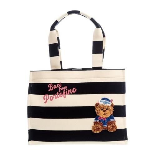 Chic Teddy Tote Portofino Black Håndtaske