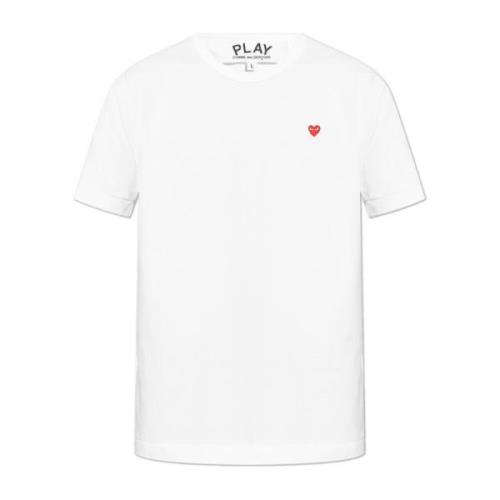 T-shirt med logo patch