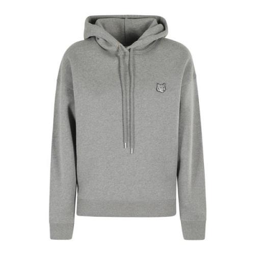 Rævehoved Patch Hoodie