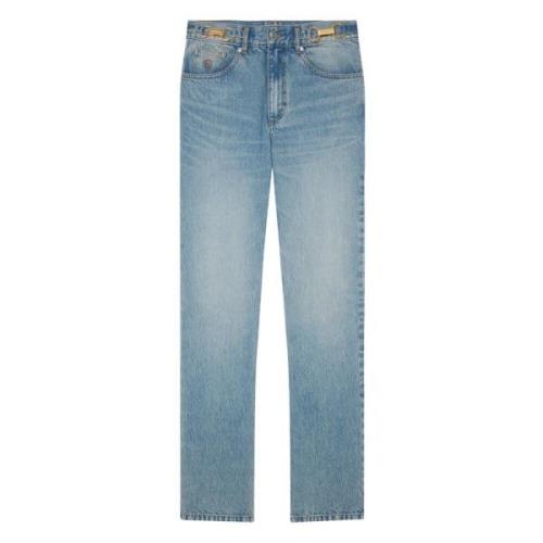 Vintage Blå Denim Jeans