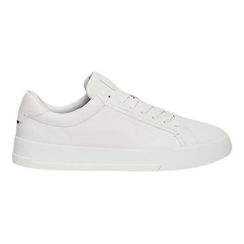 Ecru Læder Court Sneakers