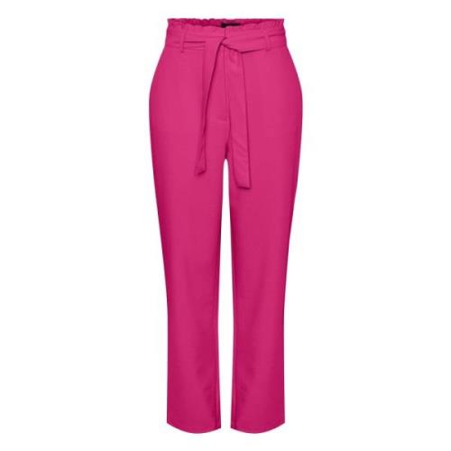 PAPERBAG STRAIGHT PANTS Lange bukser