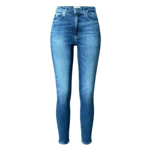 Højtaljede Skinny Ankel Jeans