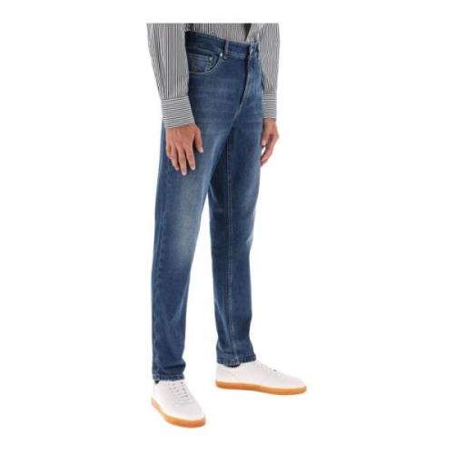 Vintage Slim Fit Denim Jeans