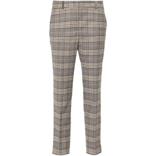 Uldblanding Tartan Check Bukser