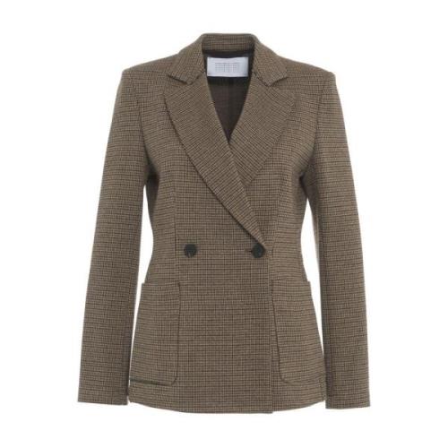 Brun Blazer AW24 Dametøj