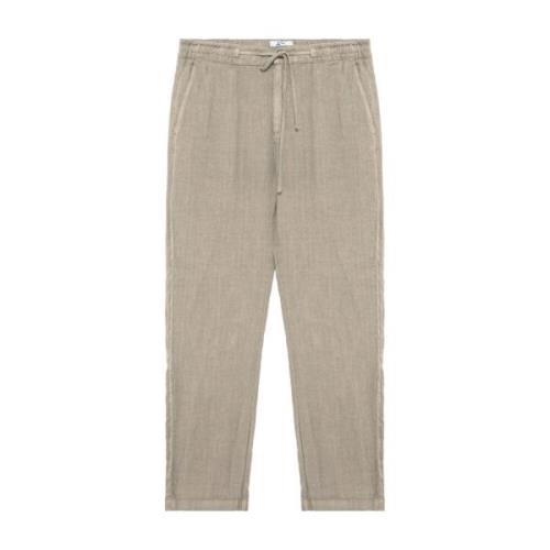 Linned Chino Bukser Riviera Stil