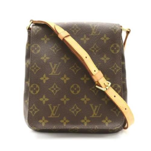 Pre-owned Canvas louis-vuitton-tasker