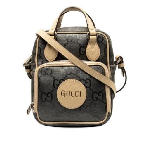 Pre-owned Canvas gucci-tasker