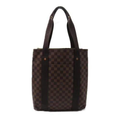 Pre-owned Canvas louis-vuitton-tasker