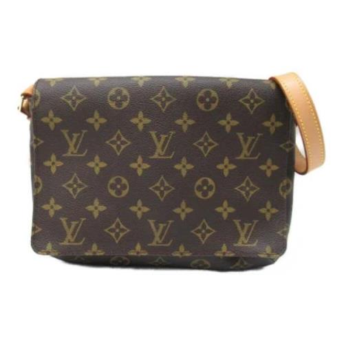 Pre-owned Canvas louis-vuitton-tasker