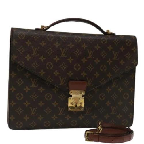 Pre-owned Canvas louis-vuitton-tasker