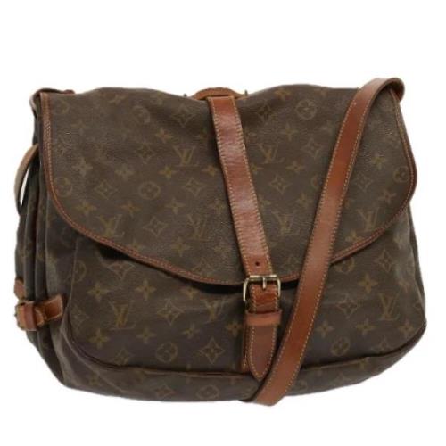 Pre-owned Canvas louis-vuitton-tasker