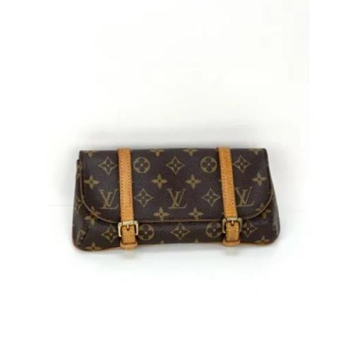 Pre-owned Canvas louis-vuitton-tasker