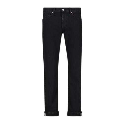 Selvedge Slim Fit Sort Denim Jeans