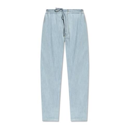 Løstsiddende denim bukser