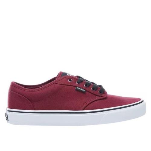 Canvas Sneakers Oxblood/White