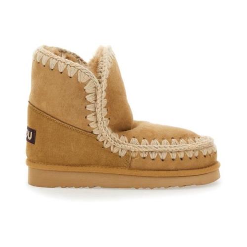 Beige Eskimo Vinterstøvler