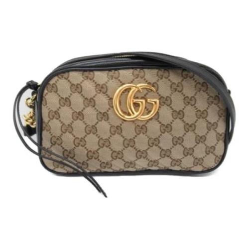 Pre-owned Canvas gucci-tasker