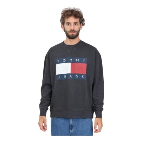 Sort Crewneck Sweater Relaxed Fit