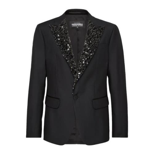 Sort Paliet Blazer