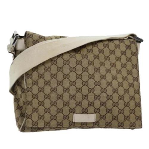 Pre-owned Canvas gucci-tasker