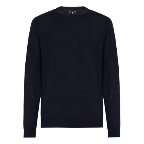 Crew Neck Jumper i superfine merinould