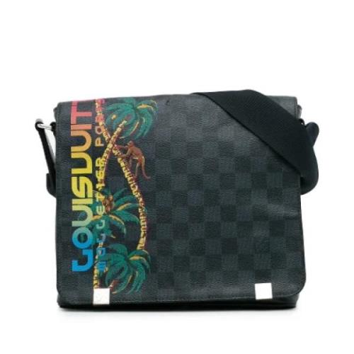 Pre-owned Canvas louis-vuitton-tasker