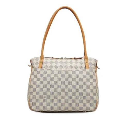 Pre-owned Canvas louis-vuitton-tasker