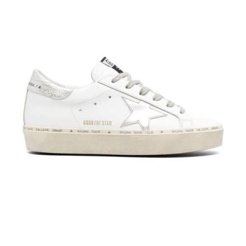 Platform Læder Sneakers Hi Star